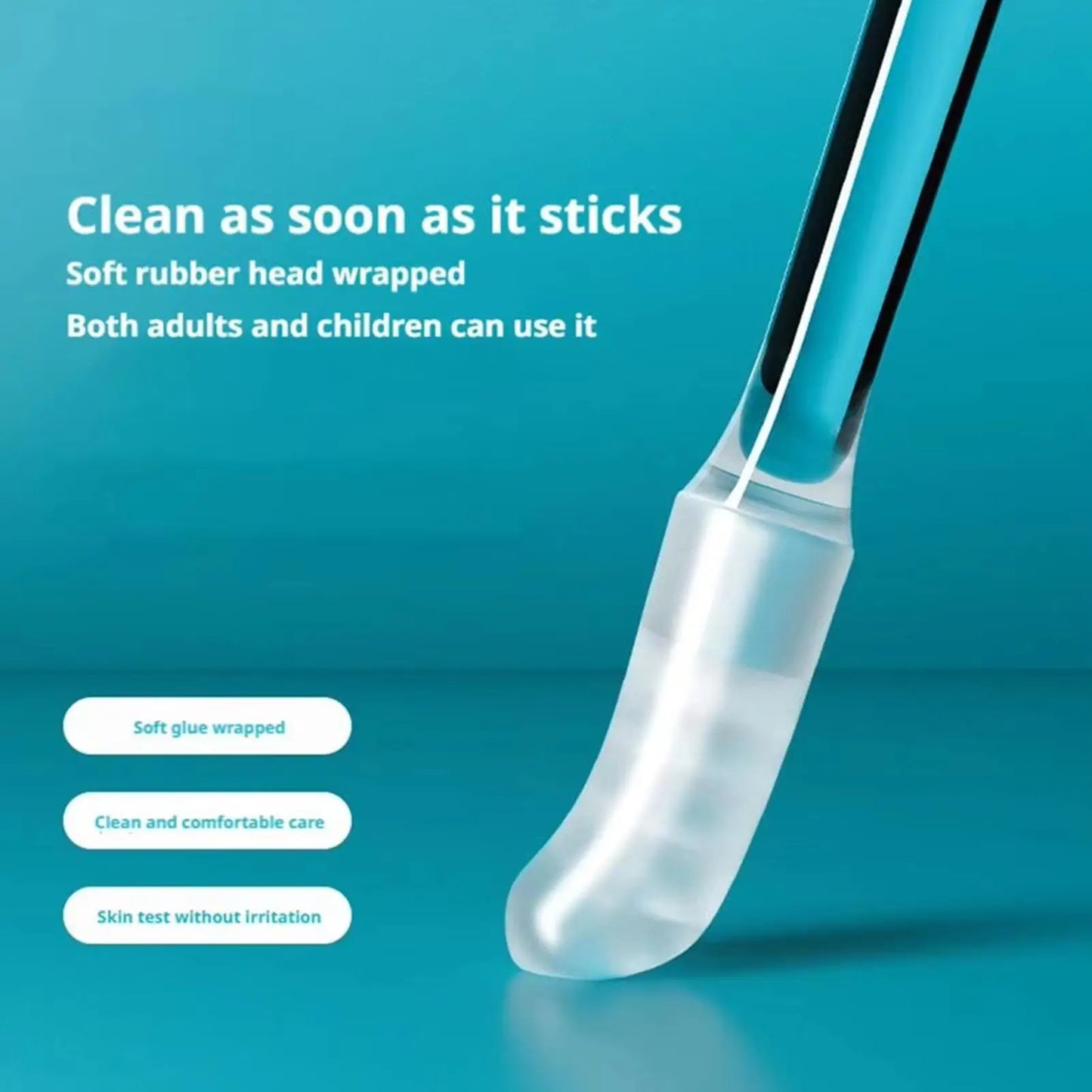 Bâtonnets Nettoyants pour Oreilles Réutilisable  – Nettoyage Précis Confortable