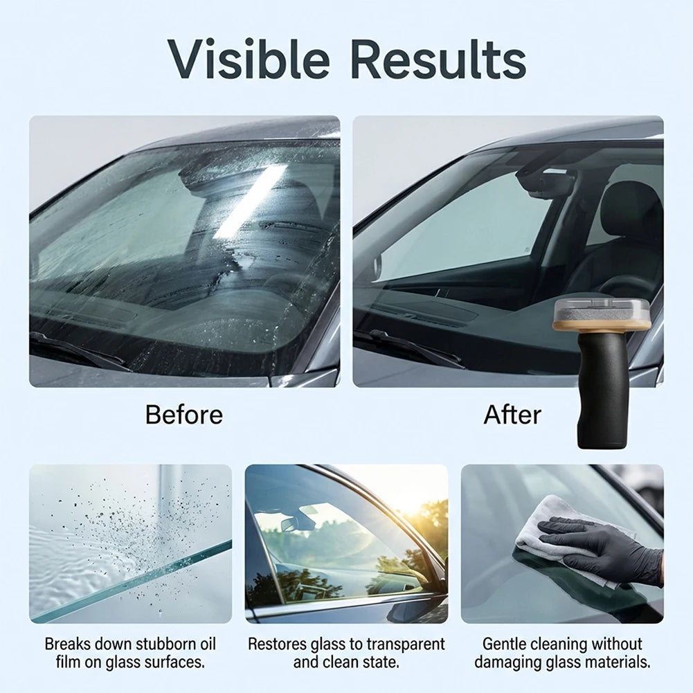 Brosse Magique Pare-Brise – Nettoyage Rapide Sans Trace 🚗✨