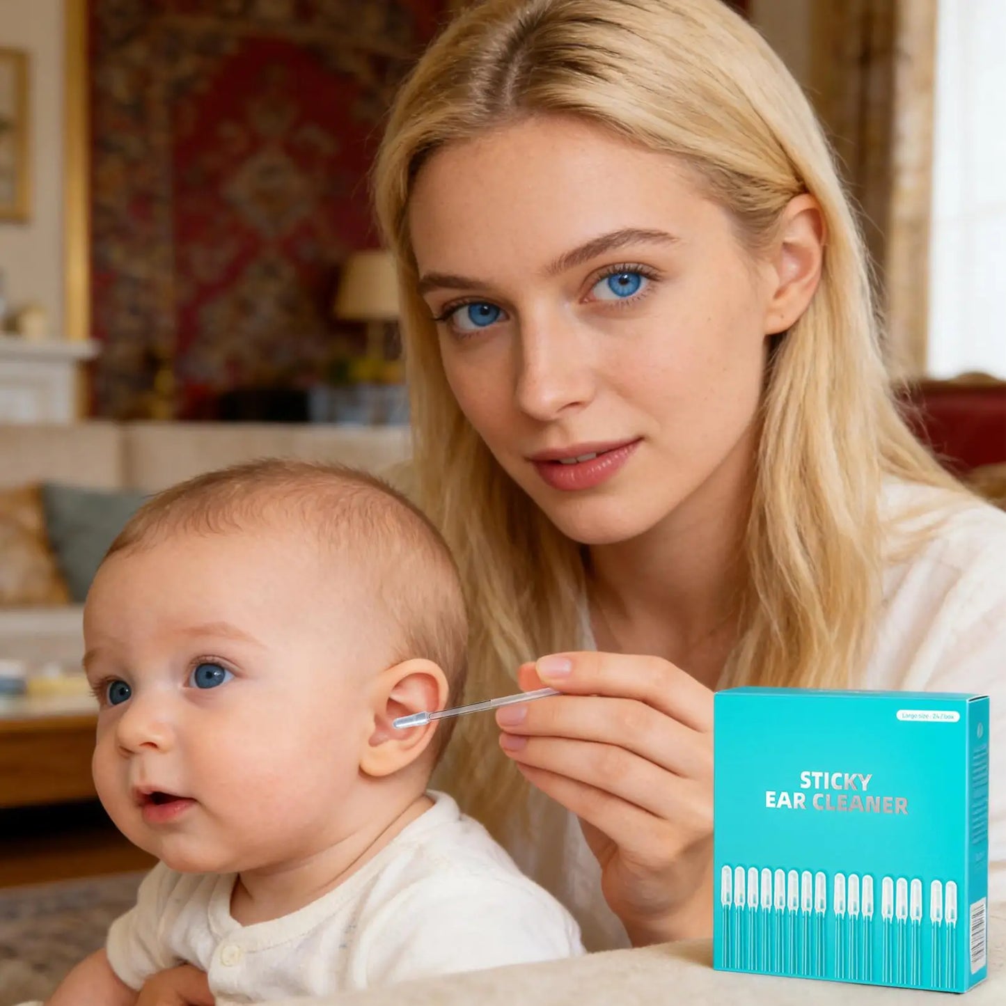 Bâtonnets Nettoyants pour Oreilles Réutilisable  – Nettoyage Précis Confortable