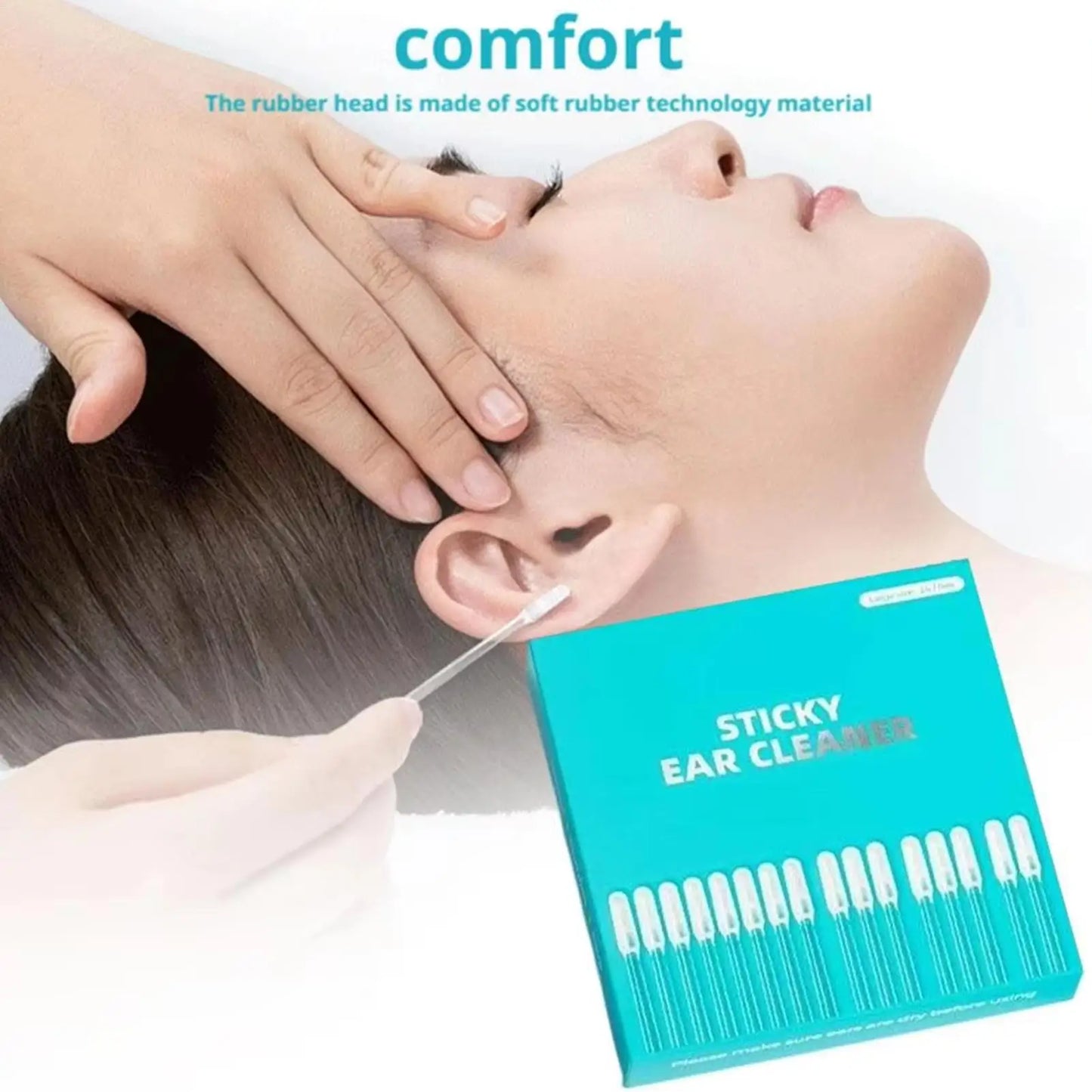 Bâtonnets Nettoyants pour Oreilles Réutilisable  – Nettoyage Précis Confortable